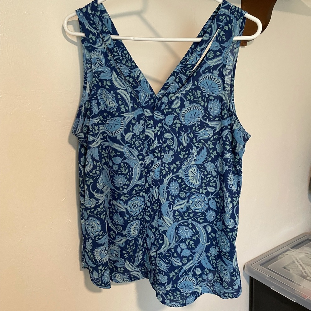 Blue Paisley Top by Candies